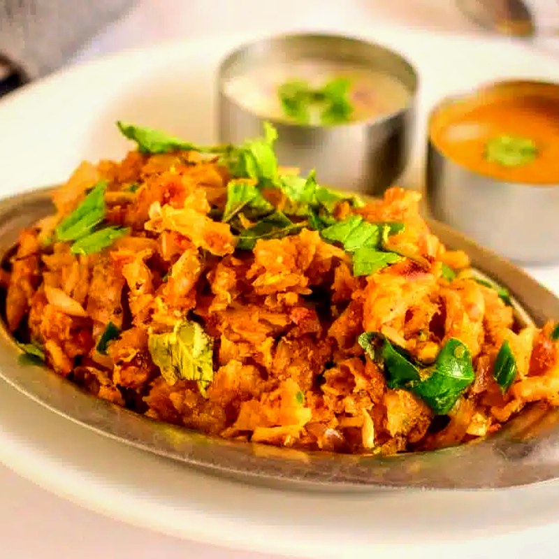 Egg Kothu Parotta