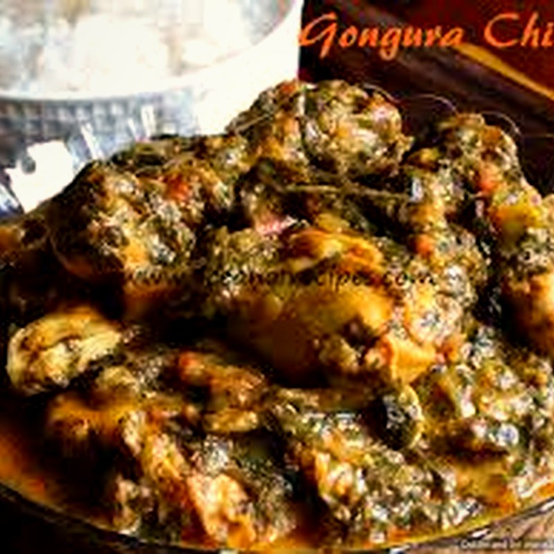 Gongura Chicken