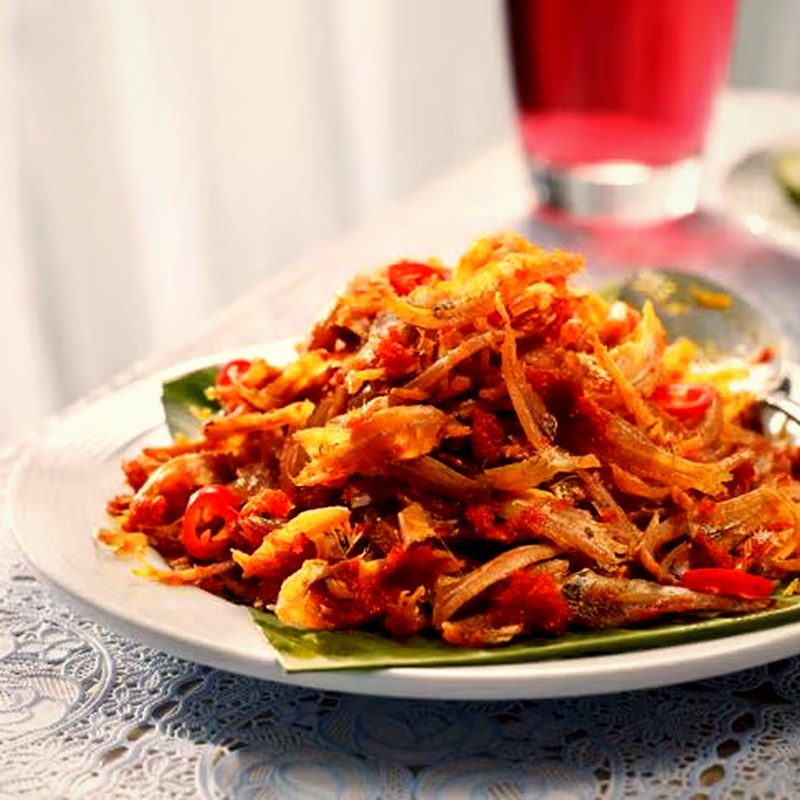 Ikan Bilis Crispy Fry