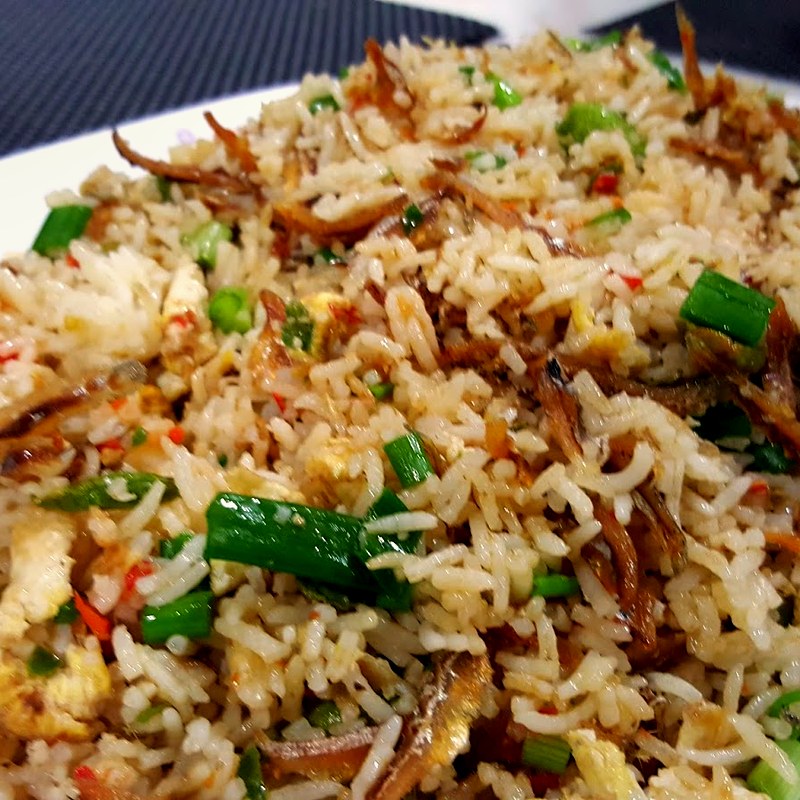 Ikan Bilis Fried Rice